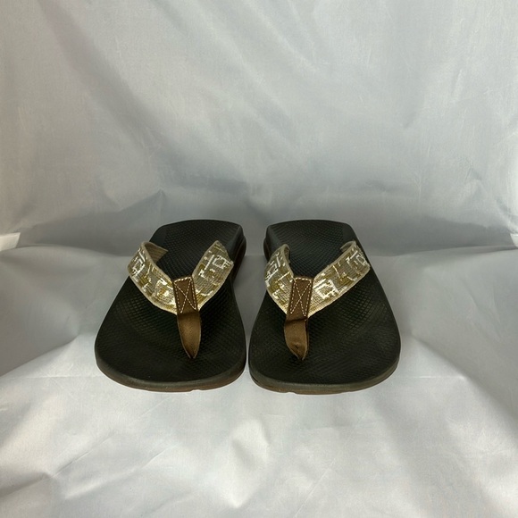 Chaco men’s brown size 10 flip flops - Picture 1 of 6